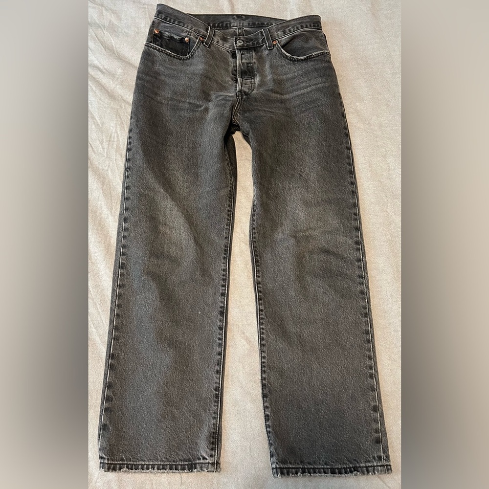 Levi’s 501 charcoal black